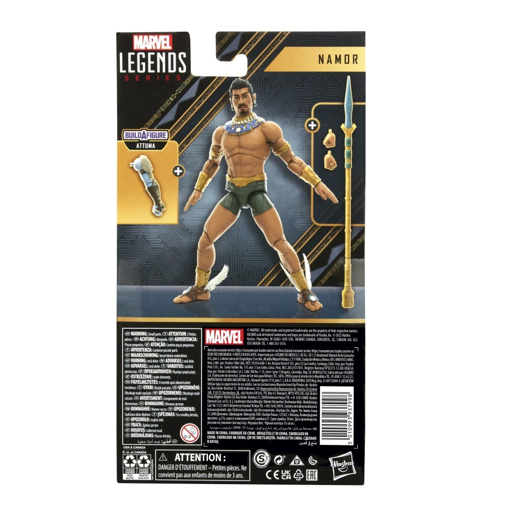 Hasbro Marvel Legends Black Panther Wakanda Forever - фигурка Намора 15 см F3673 / артикул   F3431 F3673  / GTIN 5010993937998