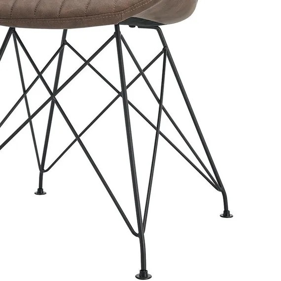 Стул Ascot коричневый | Купить в Hallberg.ru