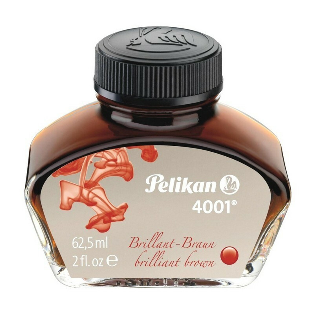 Флакон чернил - Pelikan, коричневый 62.5 мл.