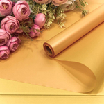 Пленка В рулоне 10 м х 58 см с жемчужным отливом (Желтый)