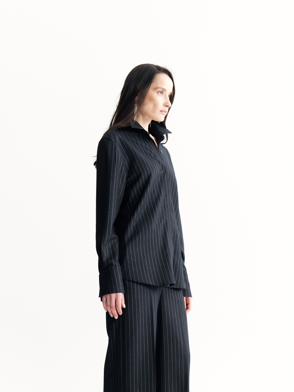 Рубашка с юбкой-баской