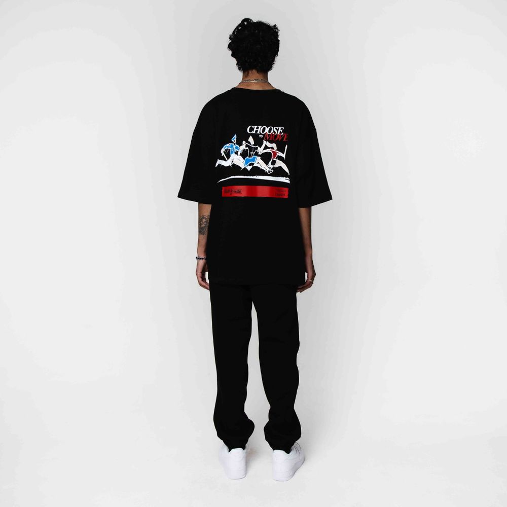 Футболка Dissident Choose Move черная