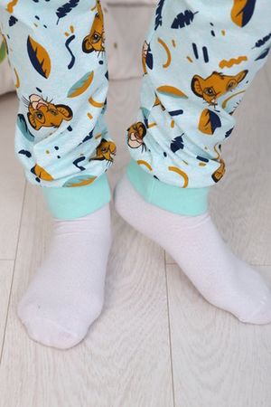 Детская пижама с брюками Львёнок длинный рукав
