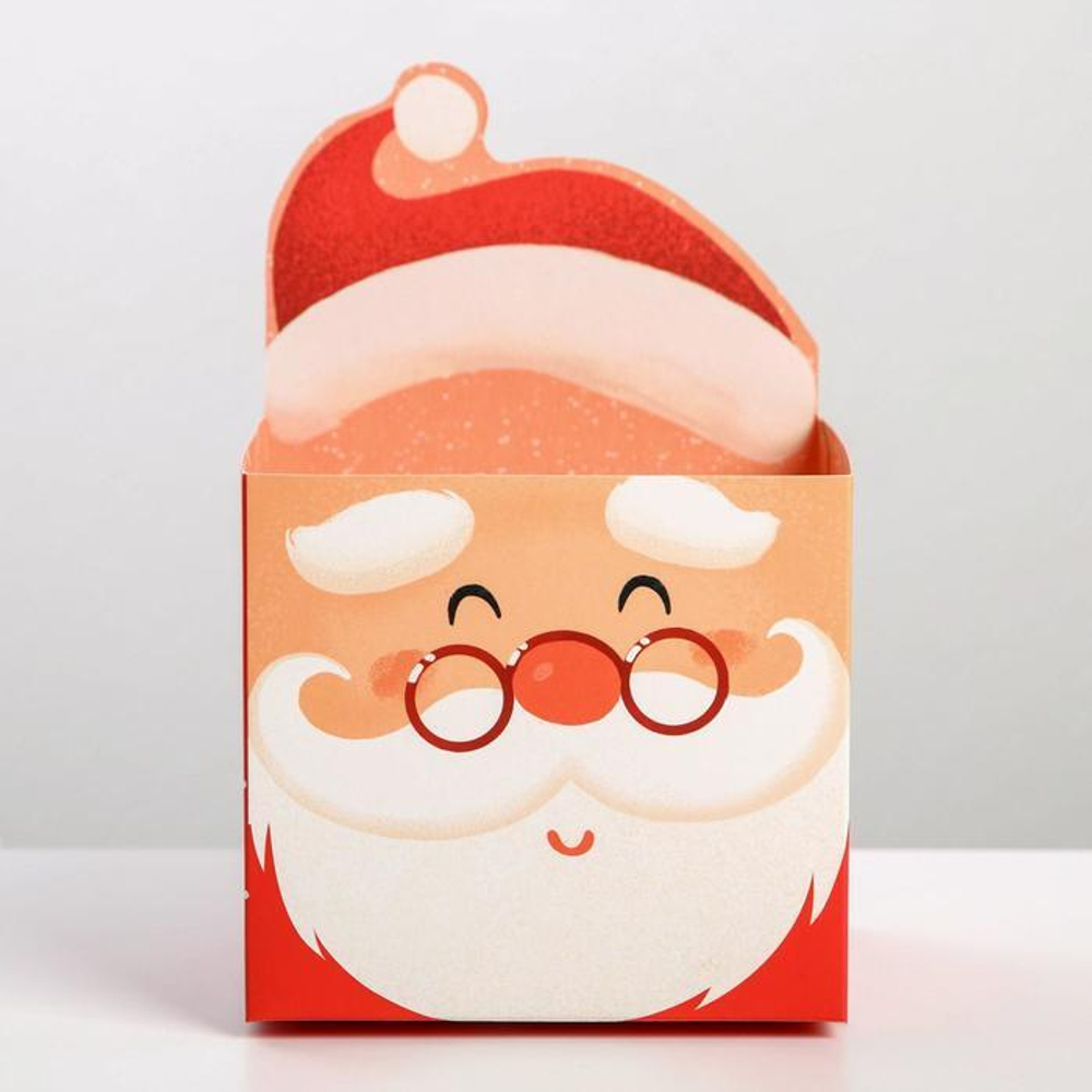 Коробка " Дед Мороз " 12 х 17 х 10 см