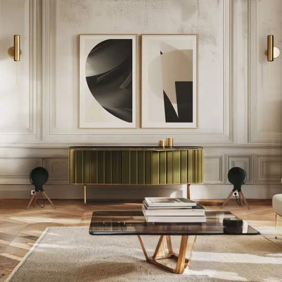 Стойка настольная Devialet Treepod Phantom Ultimate 108 dB Deep Forest, темный лес