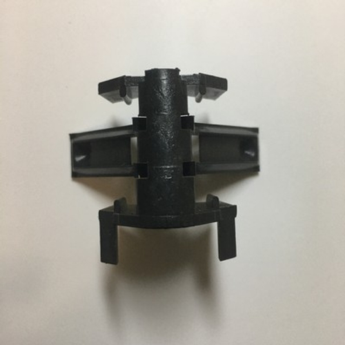 Кабель-канал к плинтусу "Cezar" прозрачный 2,5м