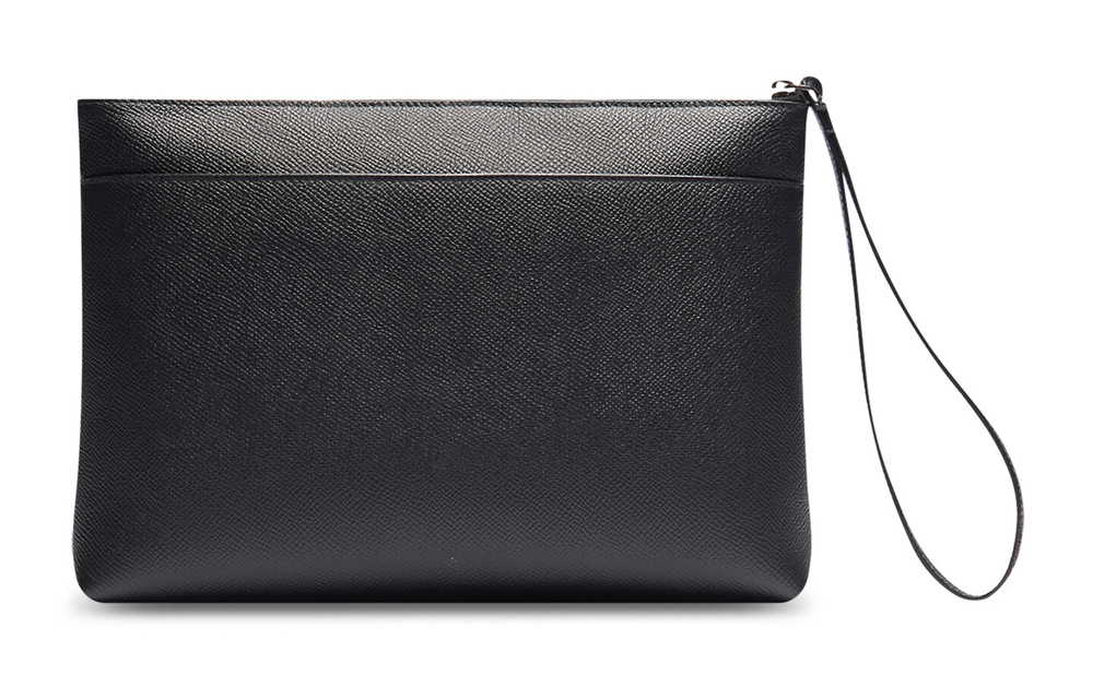 Balenciaga Calfskin Clutch Men"s Black