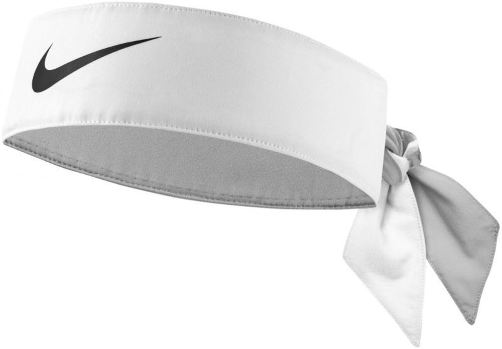 Теннисная бандана Nike Dri-Fit Headband - white/black