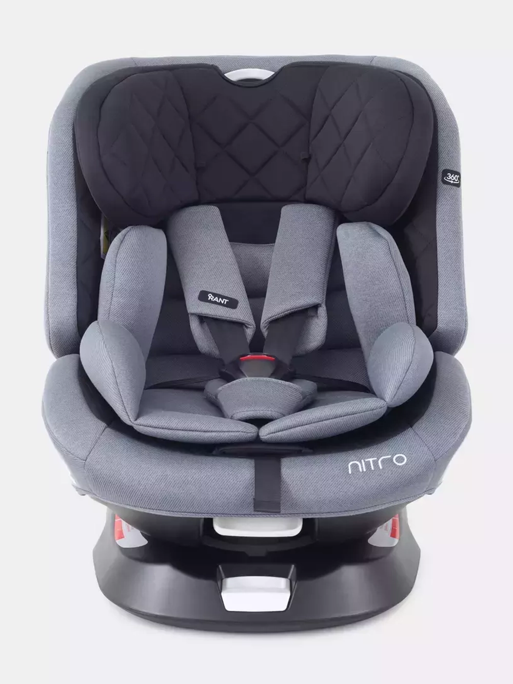 Автокресло RANT UB619 "NITRO" isofix Grey группа 0+-1-2-3  (0-36 кг)