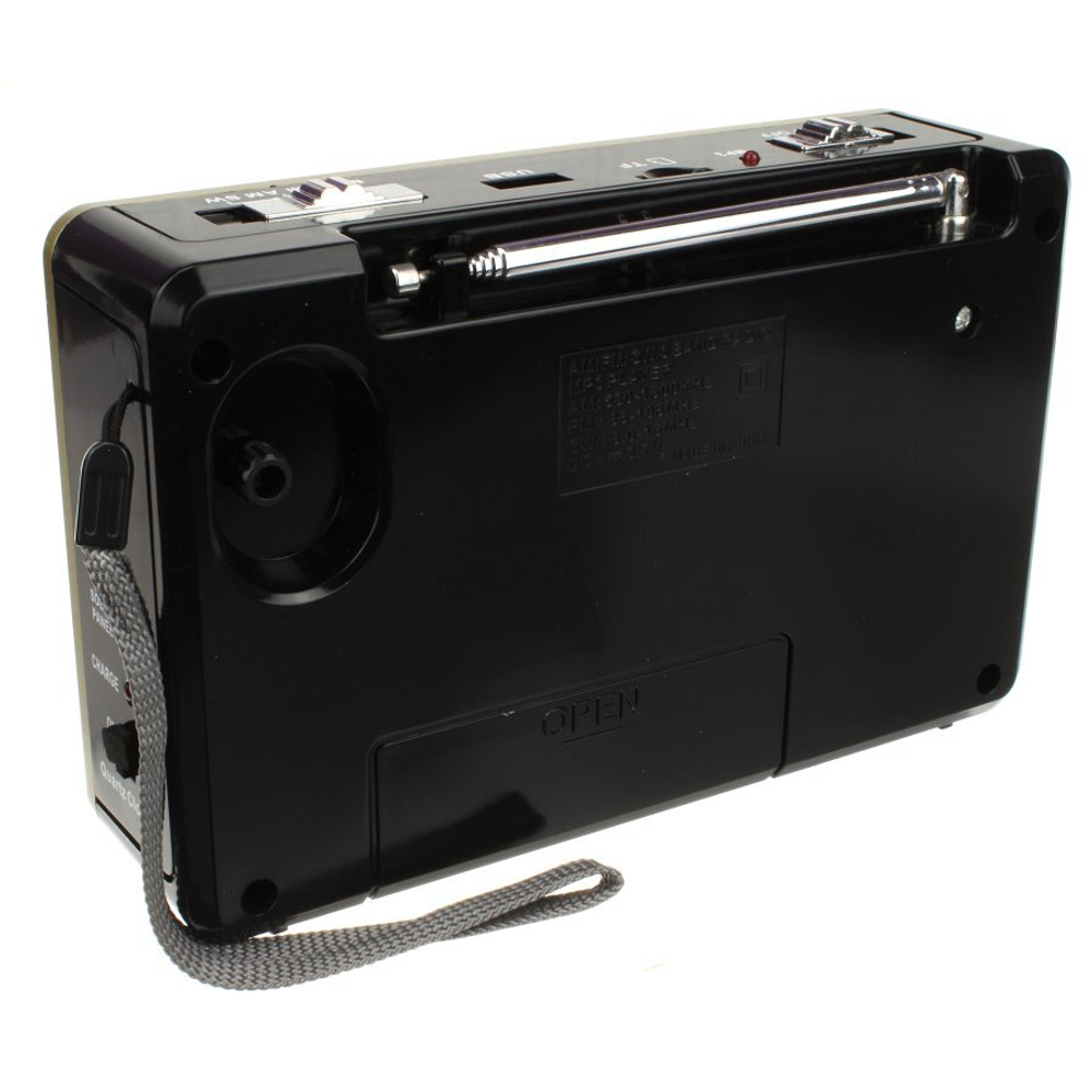 Радиоприемник с MP3 плеером +часы Waxiba XB-741C