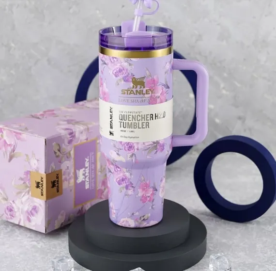 Termos \ Термос Stanley Quencher H2.0 Tumbler Love Shack Fancy 1 1180 ml