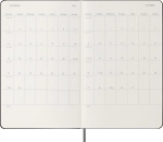 Еженедельник на 2025-2026 гг Moleskine Academic WKNT (DHB18WN3) 13х21см, твердая обложка, черный