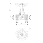 Клапан запорно-регулирующий(Вентиль) 1/2'' PN16 вода VRT