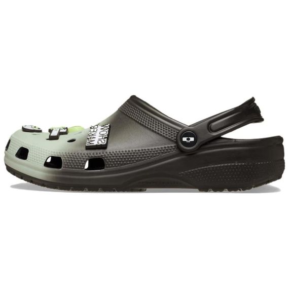 Crocs Classic clog 'Black Green'