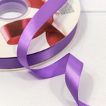 Лента Атласная 1,5см х 110м Полиэстер класс А (Фиолетовый)