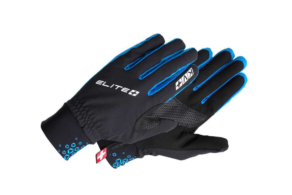 Перчатки KV+ Elite cross country gloves, black\royal, 21G04.1