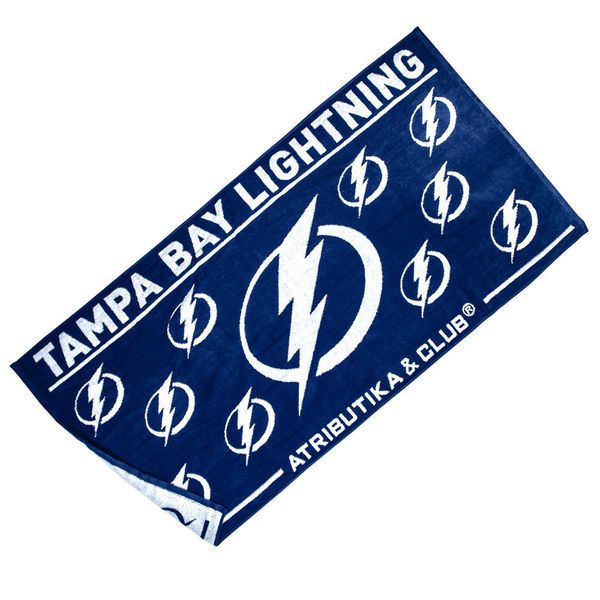 Полотенце махровое 450Г/М2 TAMPA BAY LIGHTNING