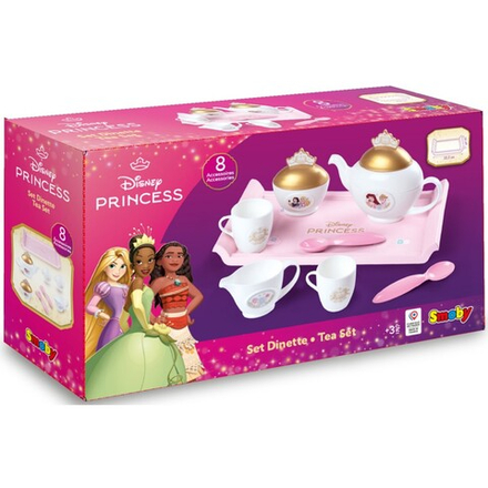 Набор Smoby Disney Princess 312511 поднос с посудой и 8 аксессуарами для сюжетной игры от 3 лет
