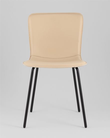 Стул обеденный Pluto бежевая экокожа