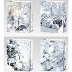 Пакет подарочный «Снежные подарки» 41.5*32*12 см, микс