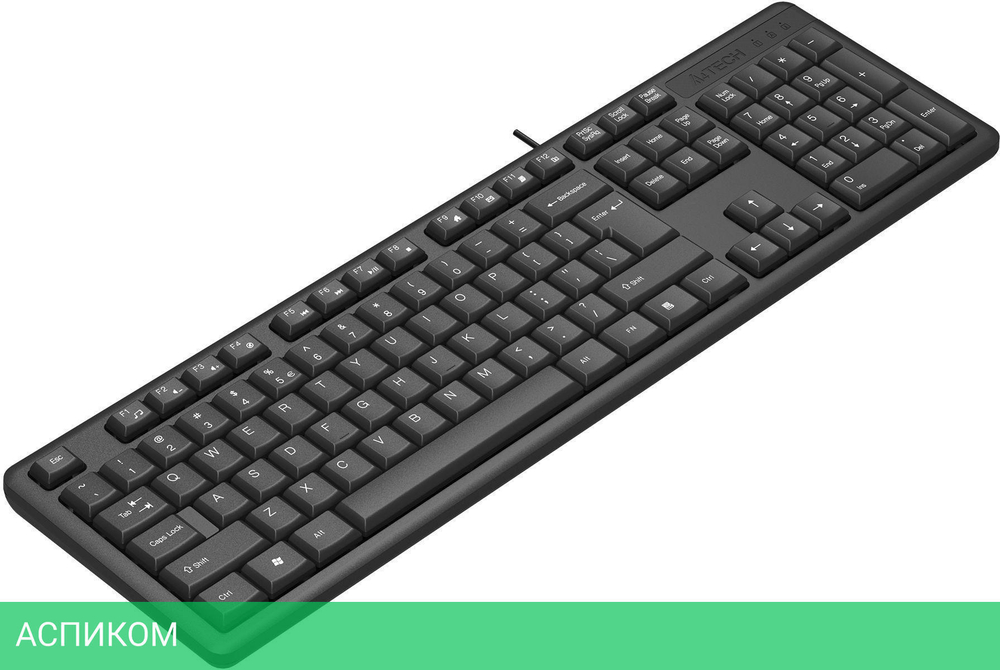 Клавиатура A4Tech KR-3 черный
