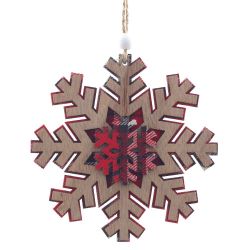 GAEM Украшение новогоднее "Снежинка", L10 W0,5 H11 см, 3в.