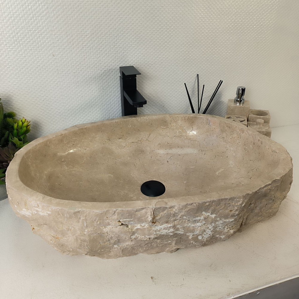 Раковина из мрамора Erozy Cream EM-65328 65*47*16 0880