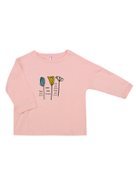 Лонгслив д/девочки р.140 M1052KL-7/10 св.розовый (Такро)