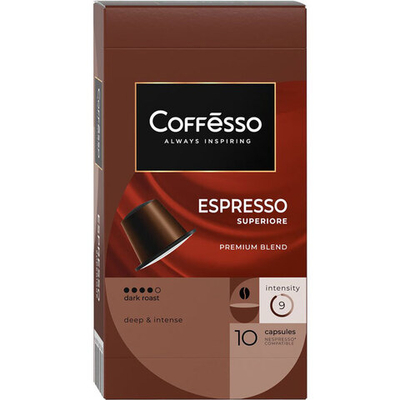Кофе в капсулах Coffesso Nespresso Espresso Superiore 5 г (10 шт)