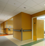 Плита потолочная Rockfon MediCare Standart A15 600х600х12 мм