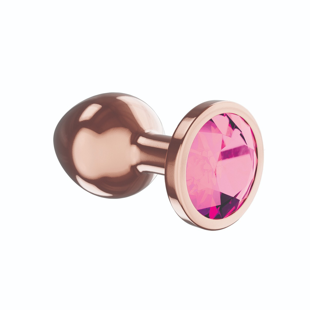 Анальная Пробка Diamond Quartz Shine S Розовое Золото 4023-01lola