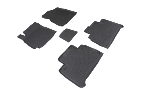 Резиновые коврики с высоким бортом для Geely Emgrand X7 2019-н.в. Seintex.91710