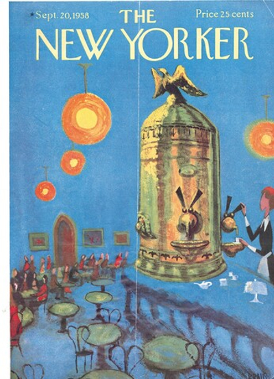 Журнал The New Yorker 20-09-1958
