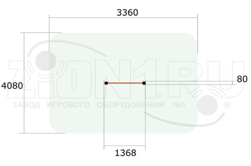 Турник уличный ВБ-240
