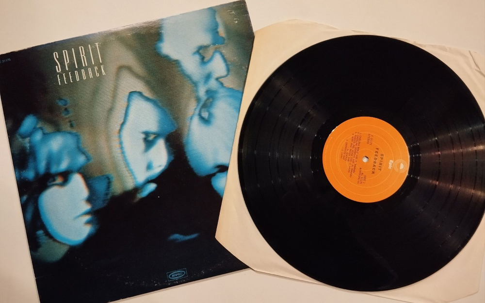 Винтажная виниловая пластинка LP Spirit Feedback (USA 1975)