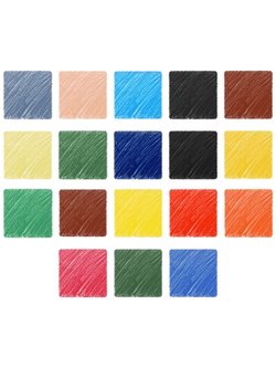 Карандаши цветные 18цв. заточенные (CP-41031)