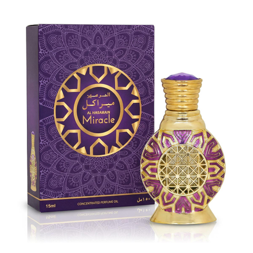 Al Haramain Miracle Perfumed Oil 15 ml (unisex)