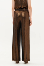 31208 Брюки женские (золотисто-черный)