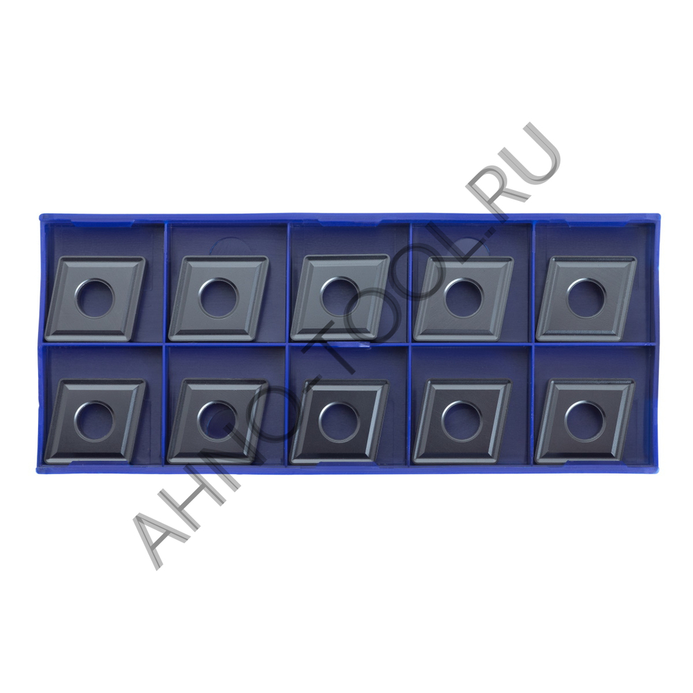 Пластина твердосплавная ISO CNMG190612-PMD ACP20B AHNO по стали, получистовая