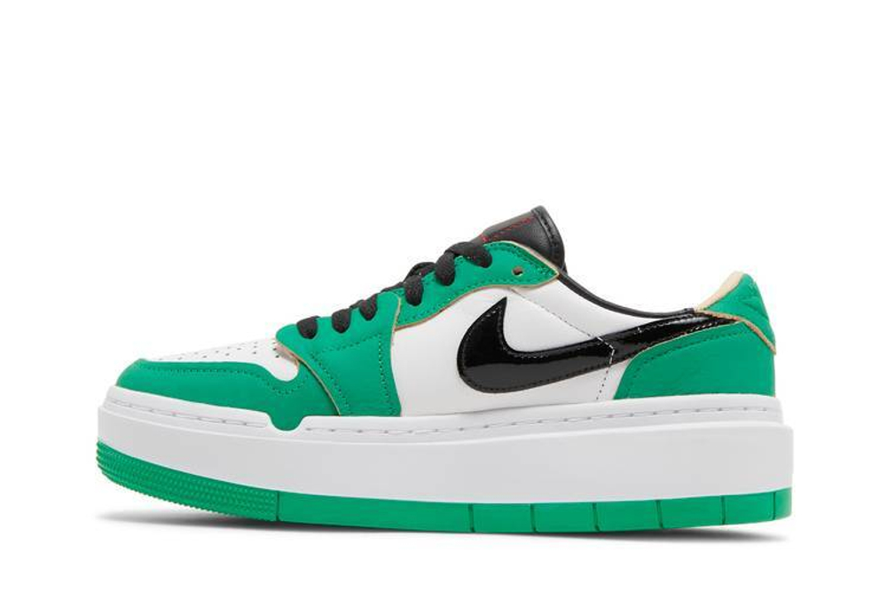 Кроссовки Jordan Air Jordan 1 Elevate Low "Lucky Green" (Женская размерная сетка)