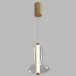 Светильник подвесной Crystal Lux QUASAR SP7W LED TRANSPARENT