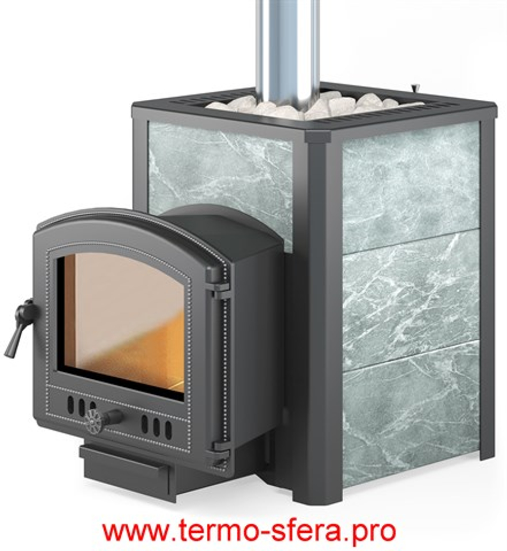 Печь ВЕЗУВИЙ Легенда 16 (224) талькохлорит