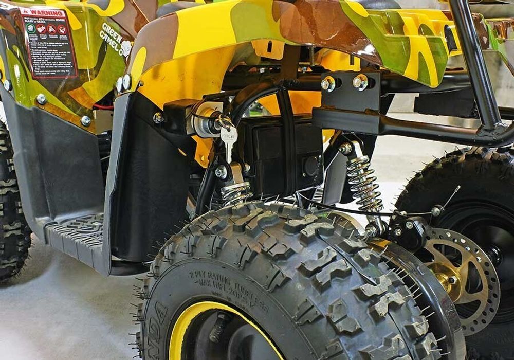Квадроцикл детский GreenCamel Гоби K40 (36V 800W R6 Цепь) быстросъем. электр.