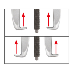 KING TONY (7962B-35) Съемник подшипников 2-х захватный 90 мм