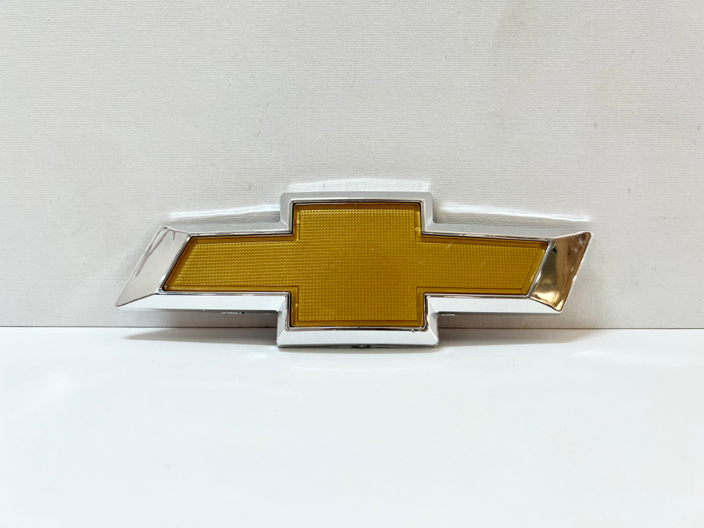 HH-131 / Логотип (шильдик, надпись, эмблема) "Chevrolet" 17 см для крышки багажника / решетки радиатора / капота (1 шт.)