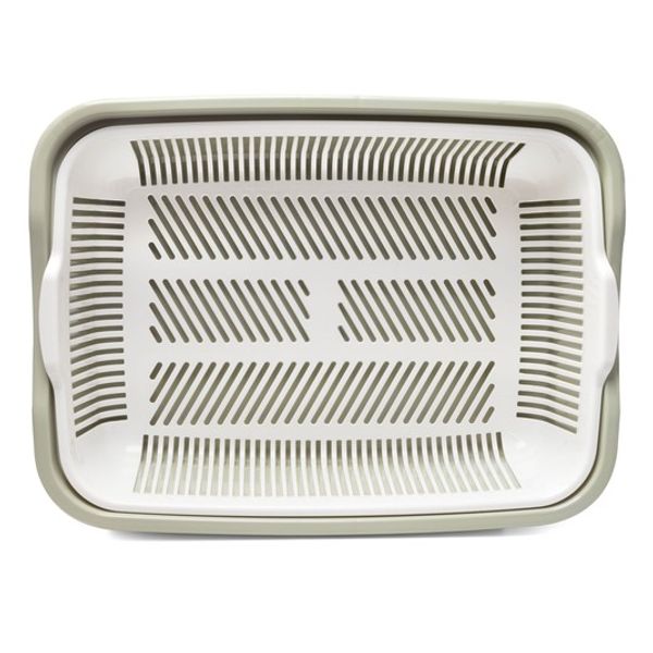 Туалет Gamma для кошек высокий с сеткой 