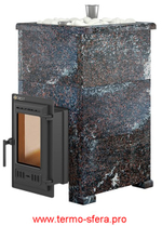 Печь для бани Эверест "Steam Master 24 ЧУГУН" Амфиболит, S-40