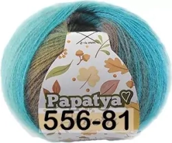 Kamgarn Angora Papatya