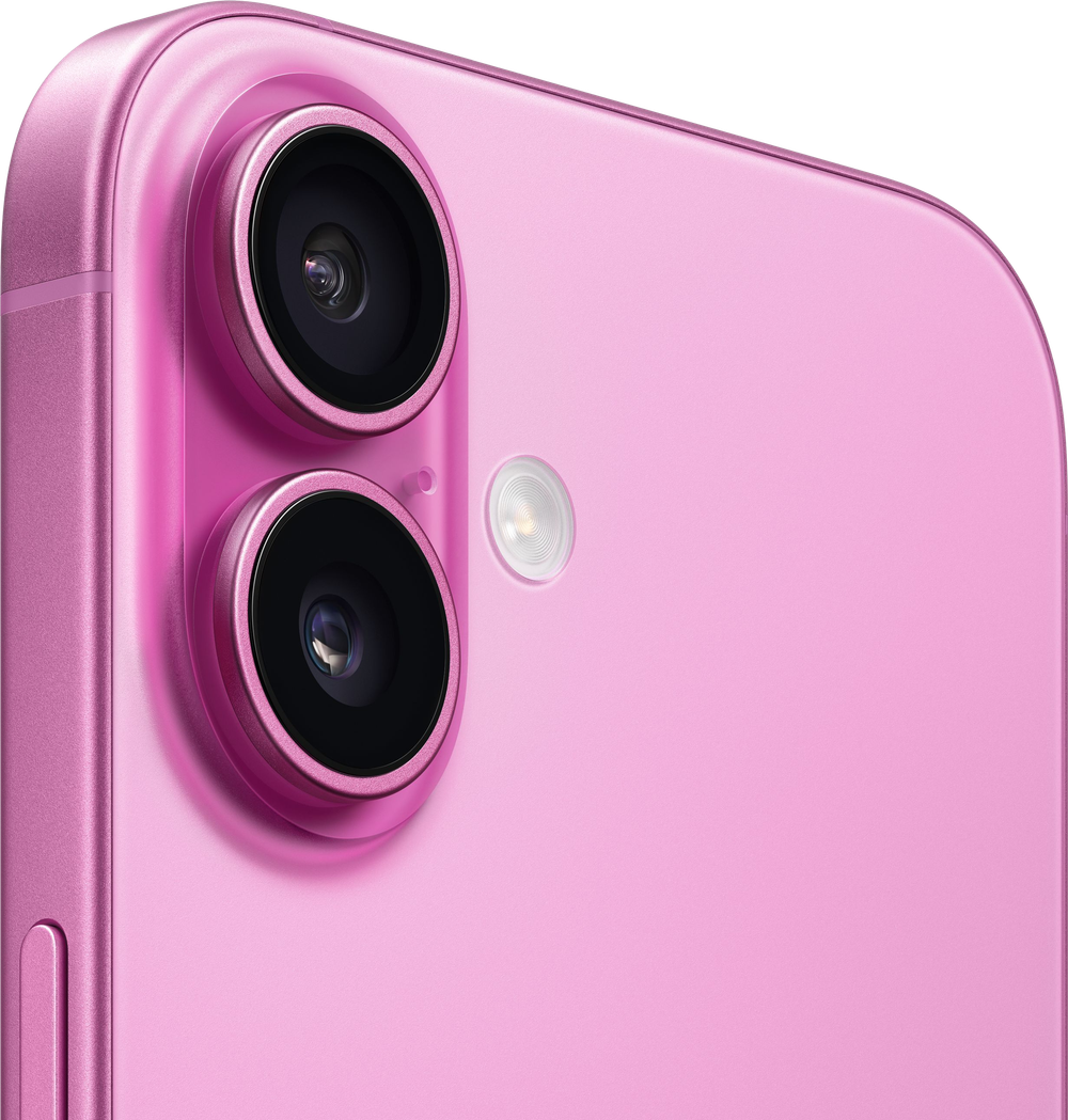 Смартфон Apple iPhone 16, 128GB, Pink (розовый), nanoSIM+eSIM