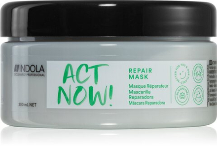 Indola Act Now! Repair - глубоко восстанавливающая маска для волос /   200  ml  / GTIN 4045787578928
